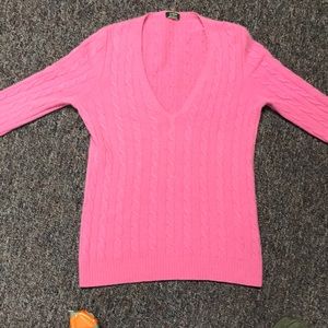 J.Crew 100 percent cashmere cable sweater